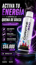 L-Carnitina Líquida 3000 – Energía y apoyo en la quema de grasa 🔥⚡